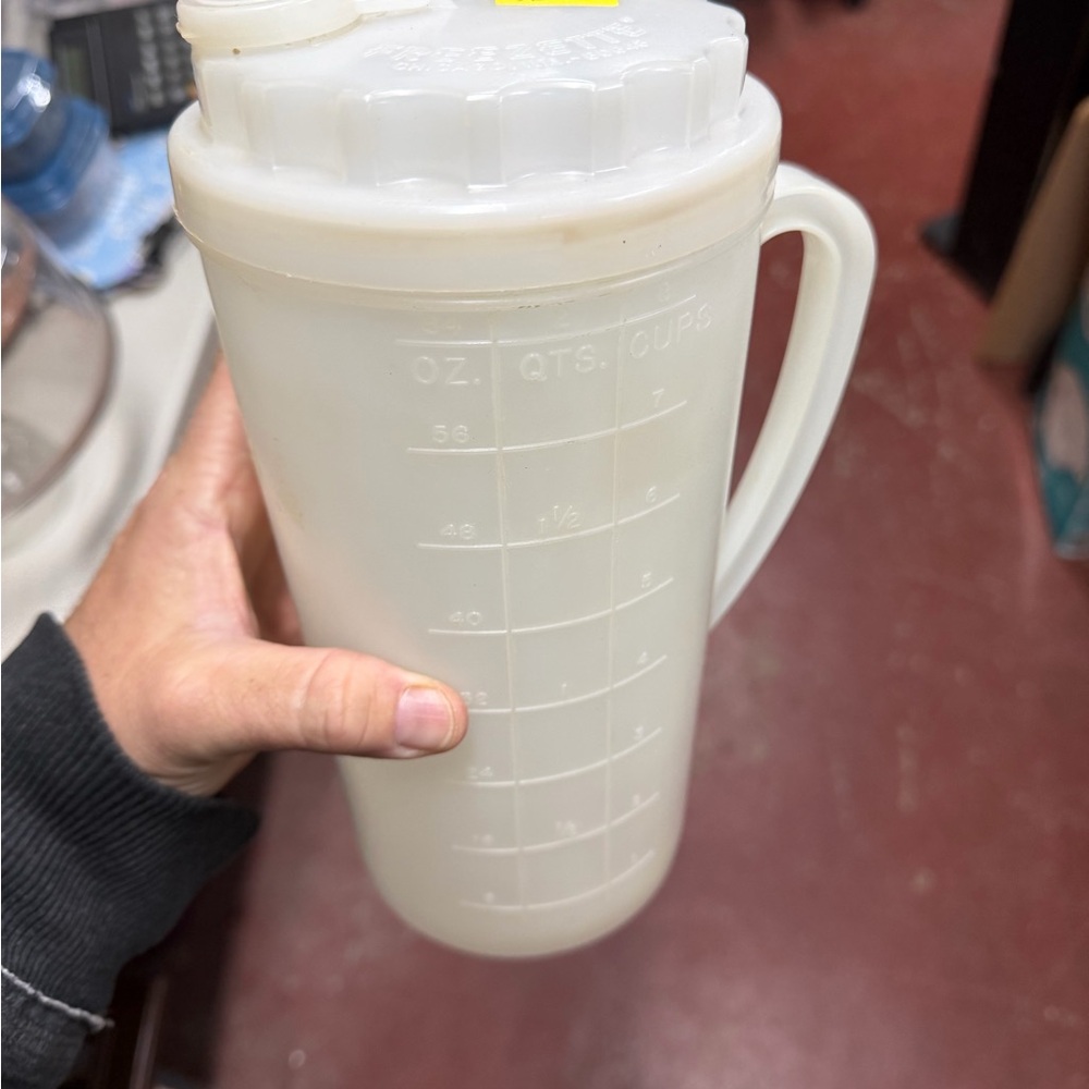 White Measuring Pitcher
